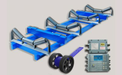 电子皮带秤中的单托辊与多托辊是什么?有什么区别?